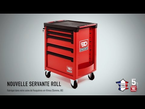 Facom ROLL.6NM3A Verktygsvagn 6 lådor M3 svart
