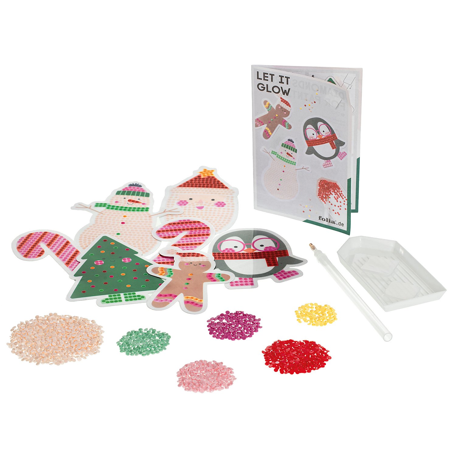 folia Diamantenstickerei Sticker 