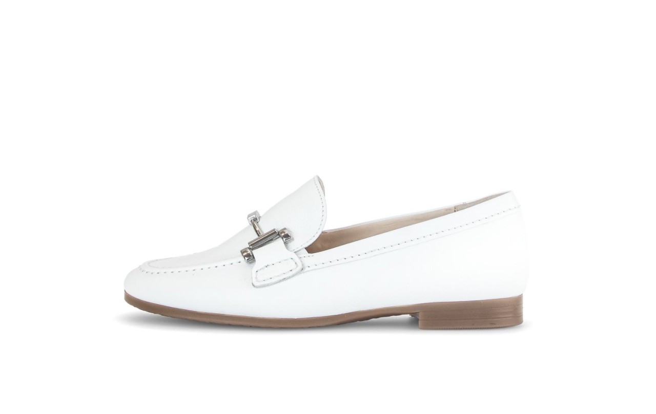 GABOR Klassische Slipper weiss