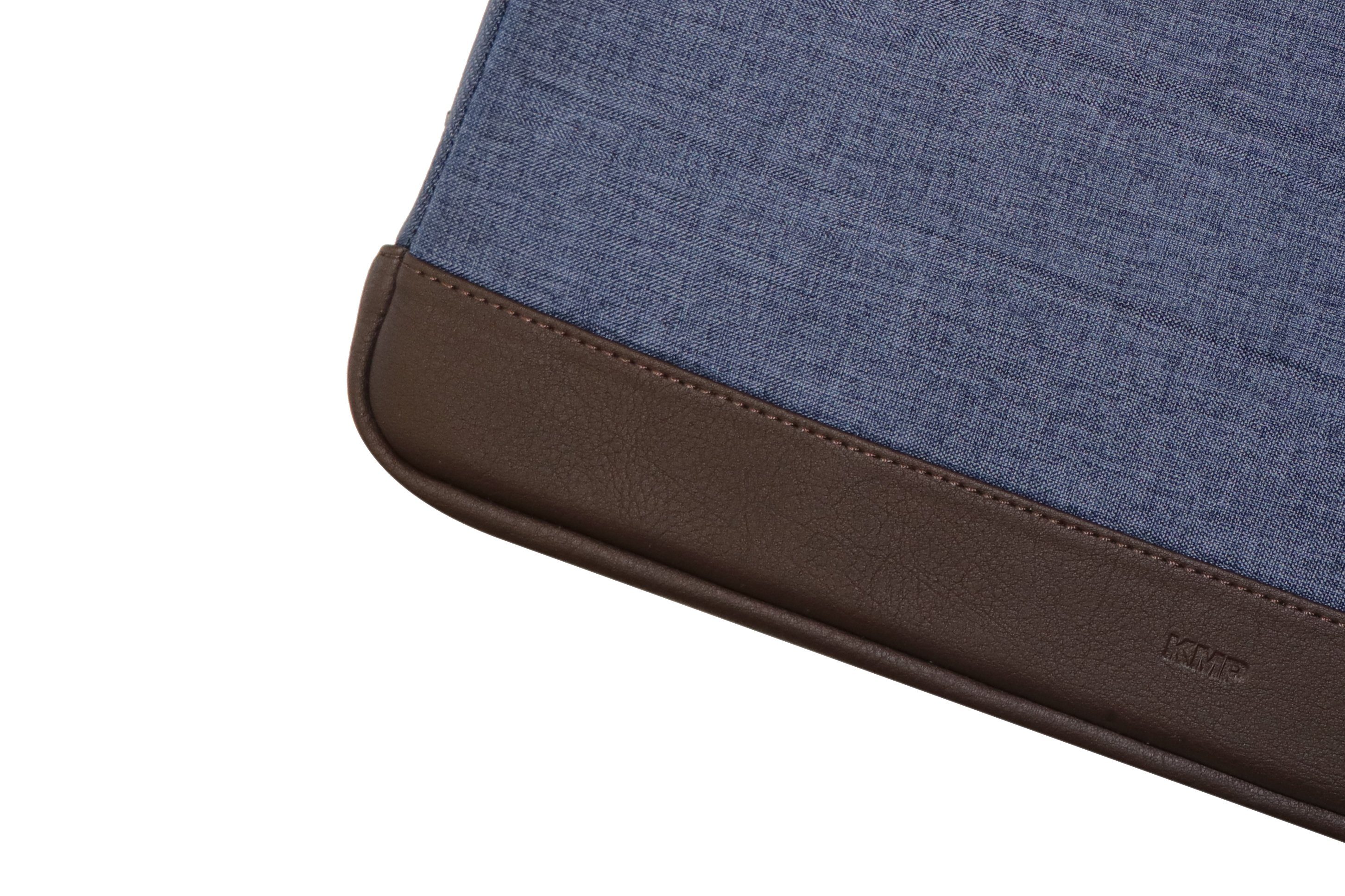 KMP Creative Lifesytle Product Laptoptasche Sleeve für MacBook Pro 13 Blue/Brown (1-tlg)