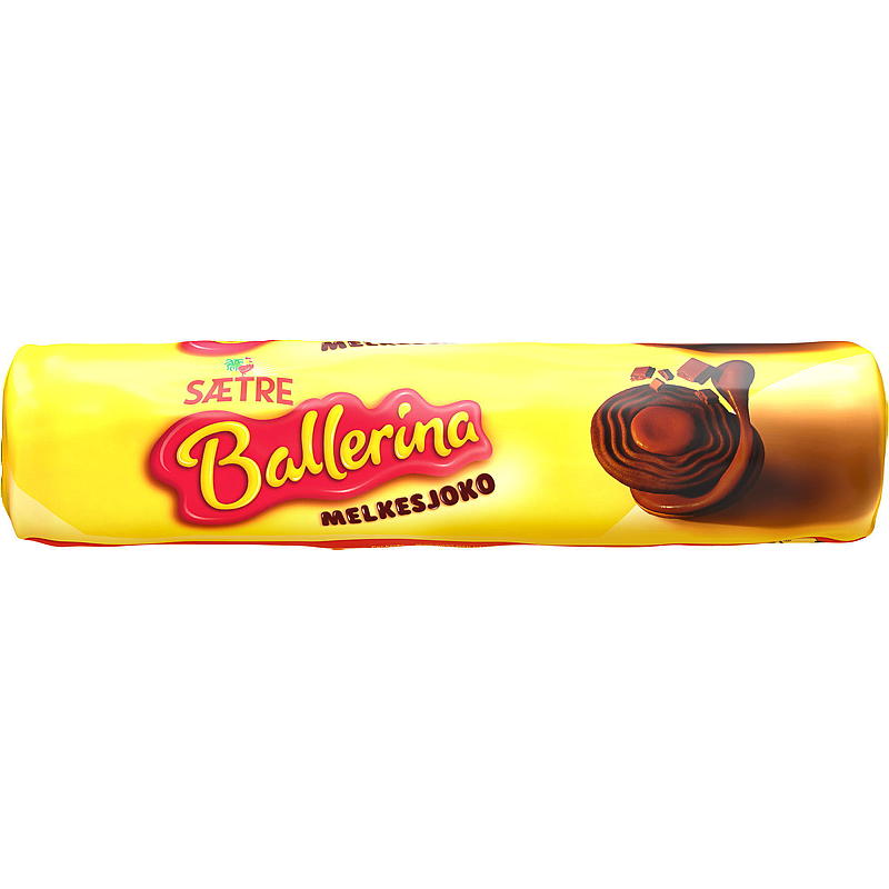 Sætre Ballerina 205 g Melkesjokolade