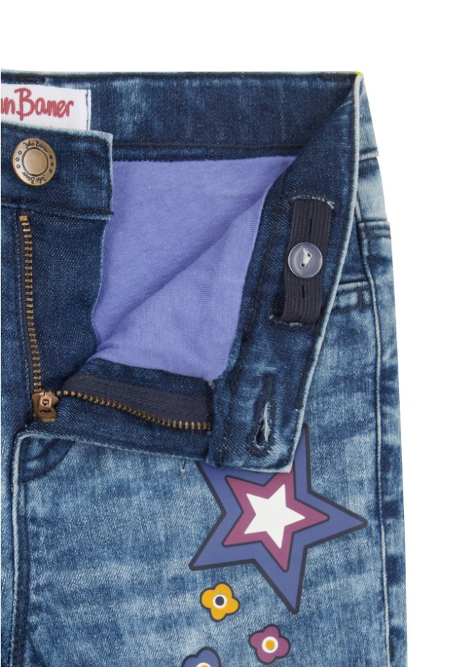 Mädchen Thermojeans mit Jerseyfutter