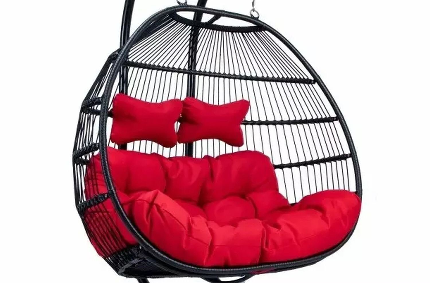 PureHaven Hängesessel Skyros II für 2 Personen 130x120x200 cm
