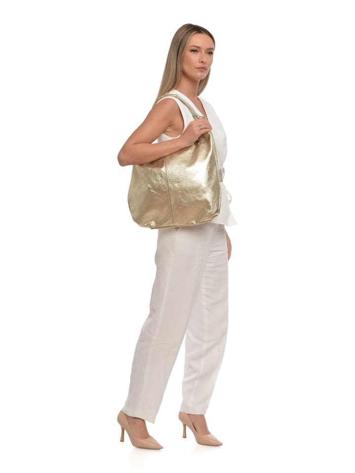 Carla Ferreri Shopper in Gold günstig kaufen onesize