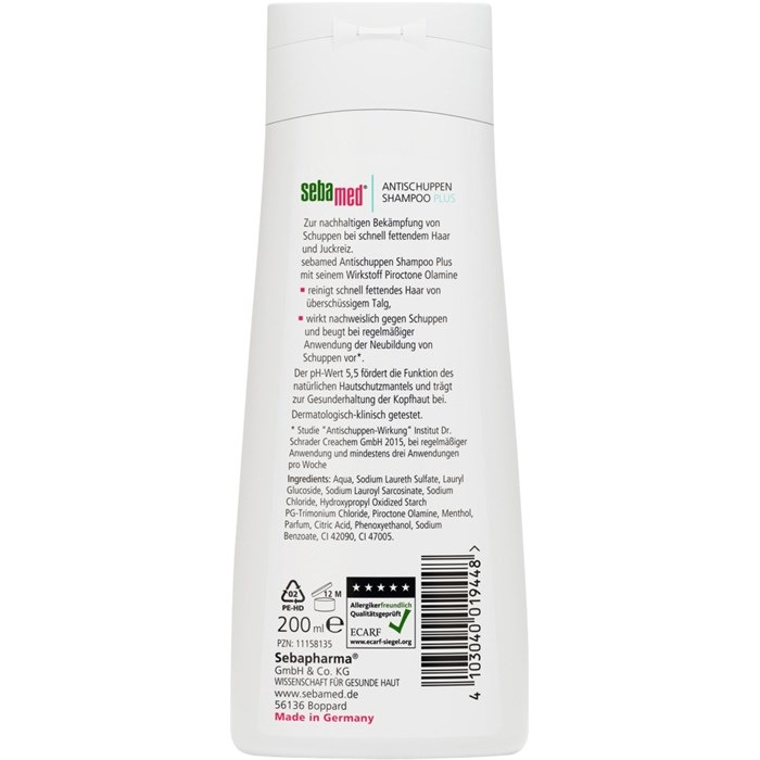 Antischuppen Shampoo Plus