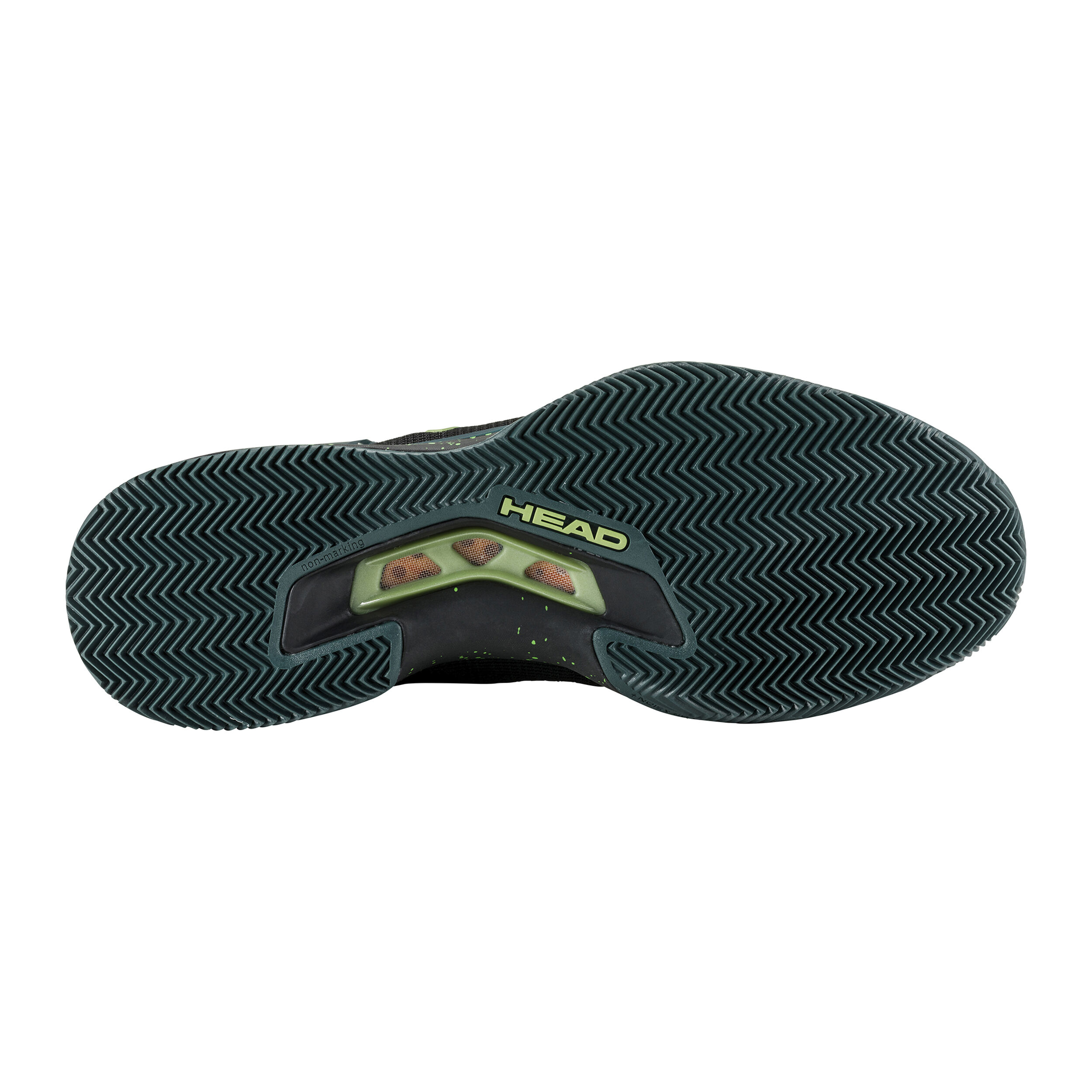Sprint Pro 3.5 SF Sandplatzschuh Herren - Schwarz, Dunkelgrün