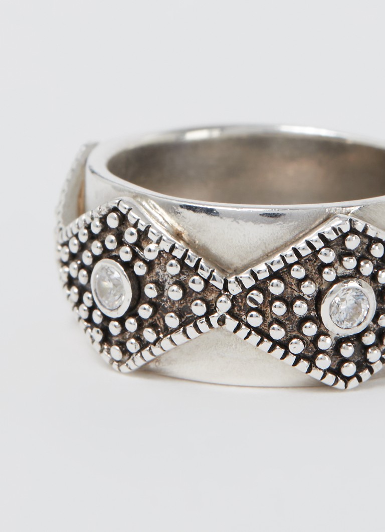 Anello in argento Ba&S con ortica