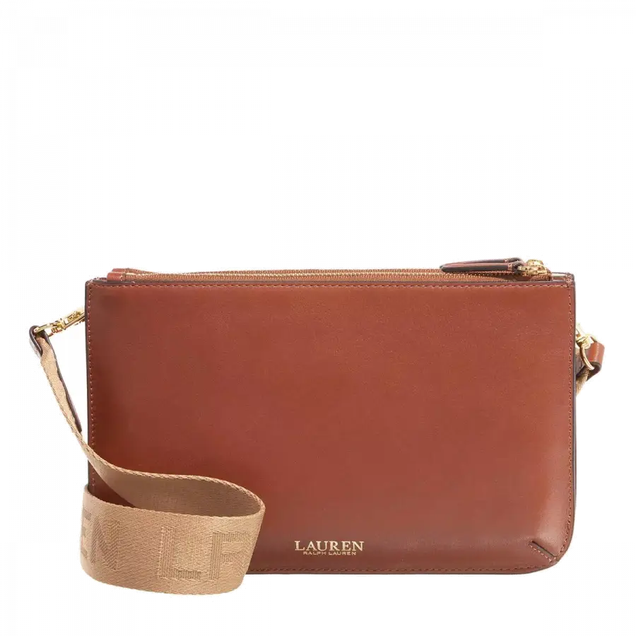 Lauren Ralph Lauren - Lauren Ralph Lauren Shoulder Bags Textil Brown - braun