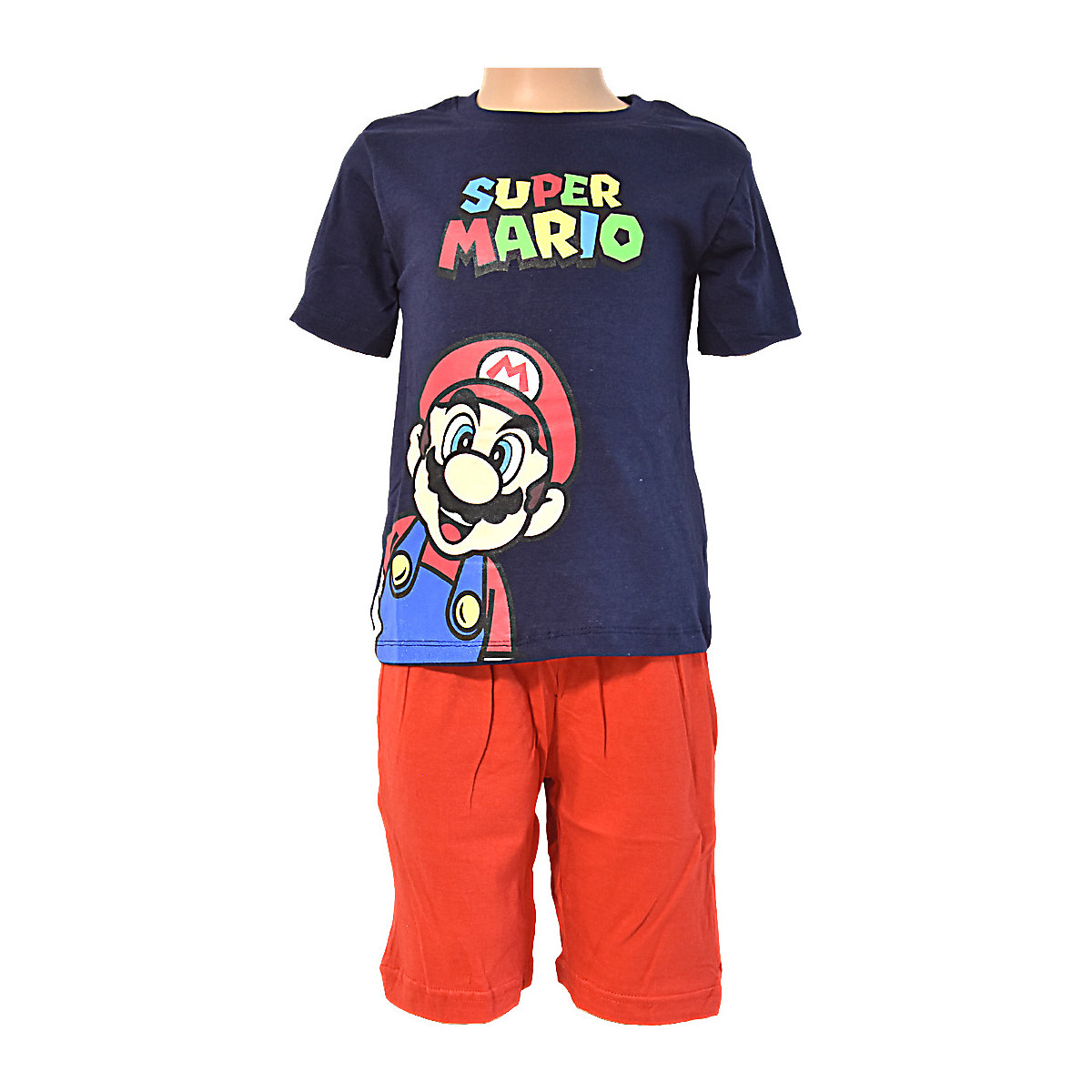 Super Mario Shorty Schlafanzug für Jungen