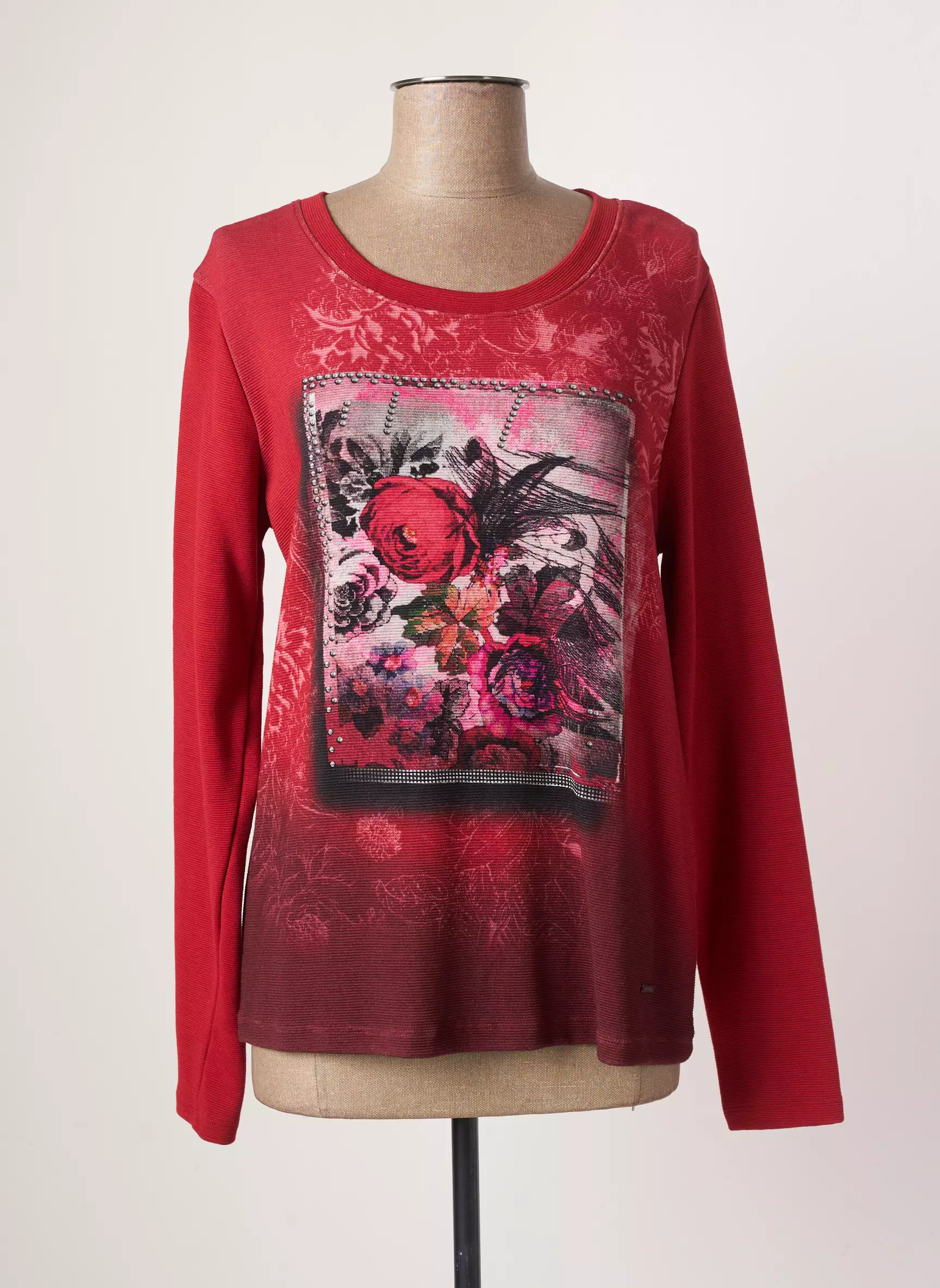 Agathe   Louise Tops Femme couleur rouge