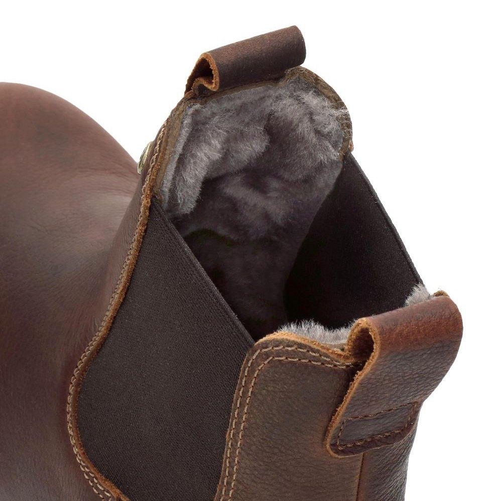Panama Jack Burton Igloo C1 Chelseaboots mit kuscheligem Lammfellfutter
