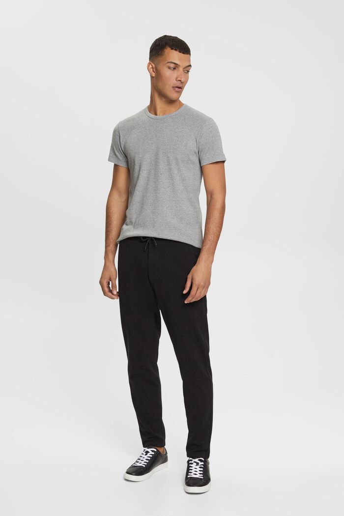 Jersey-T-Shirt in Slim Fit