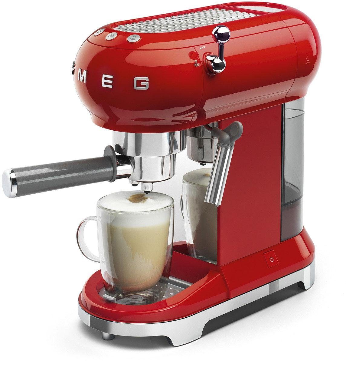 Smeg Espressomaschine ECF01RDEU