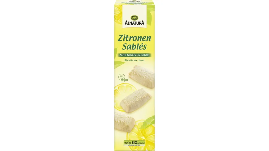 Alnatura Bio Zitronen Sablés 110 g