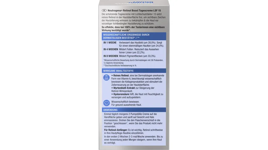 Neutrogena Retinol Boost Tagescreme 50 ml