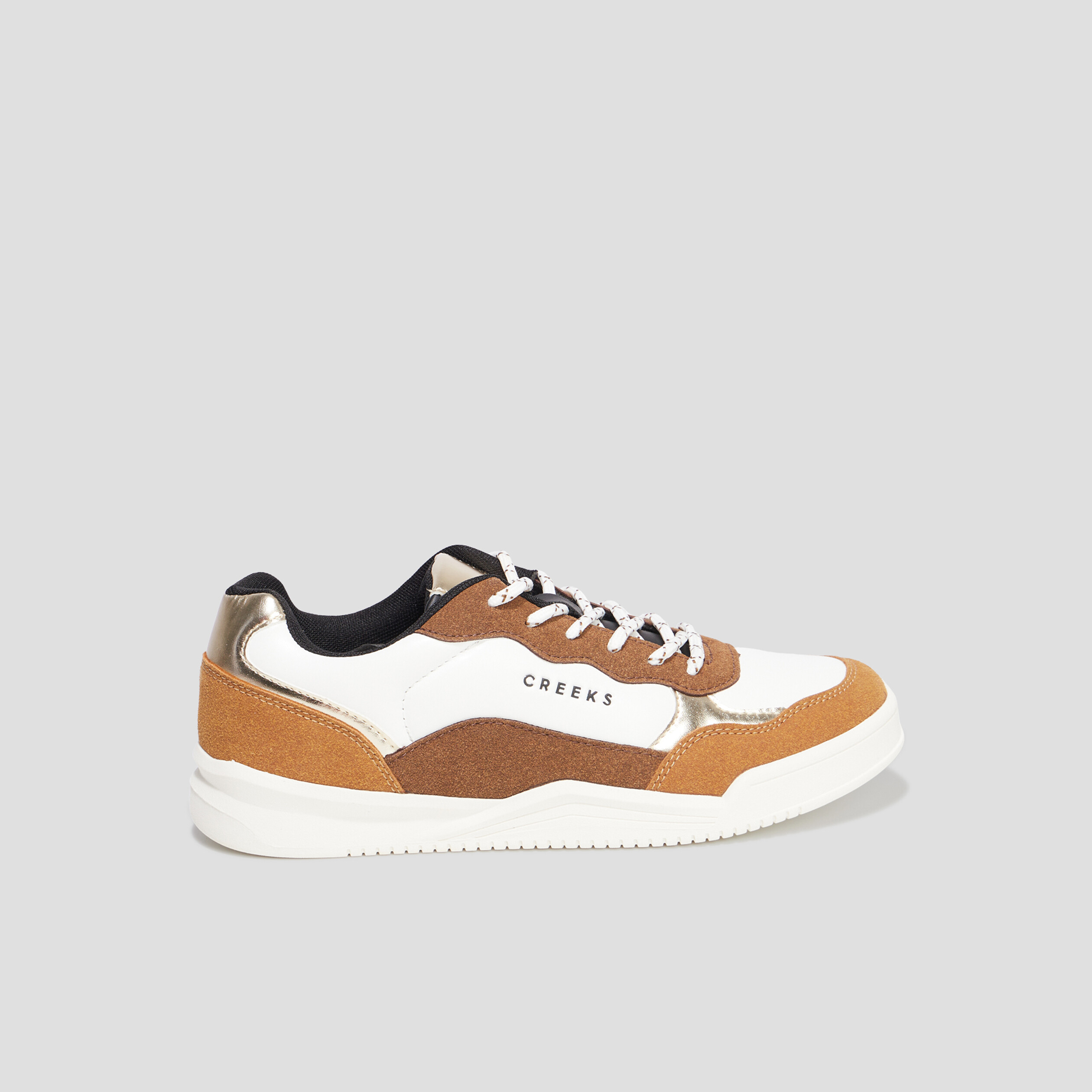 Baskets Creeks marron femme | La Halle