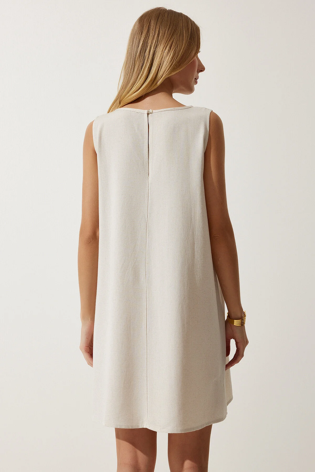 Happiness İstanbul  Kleid - Beige - A-Linie