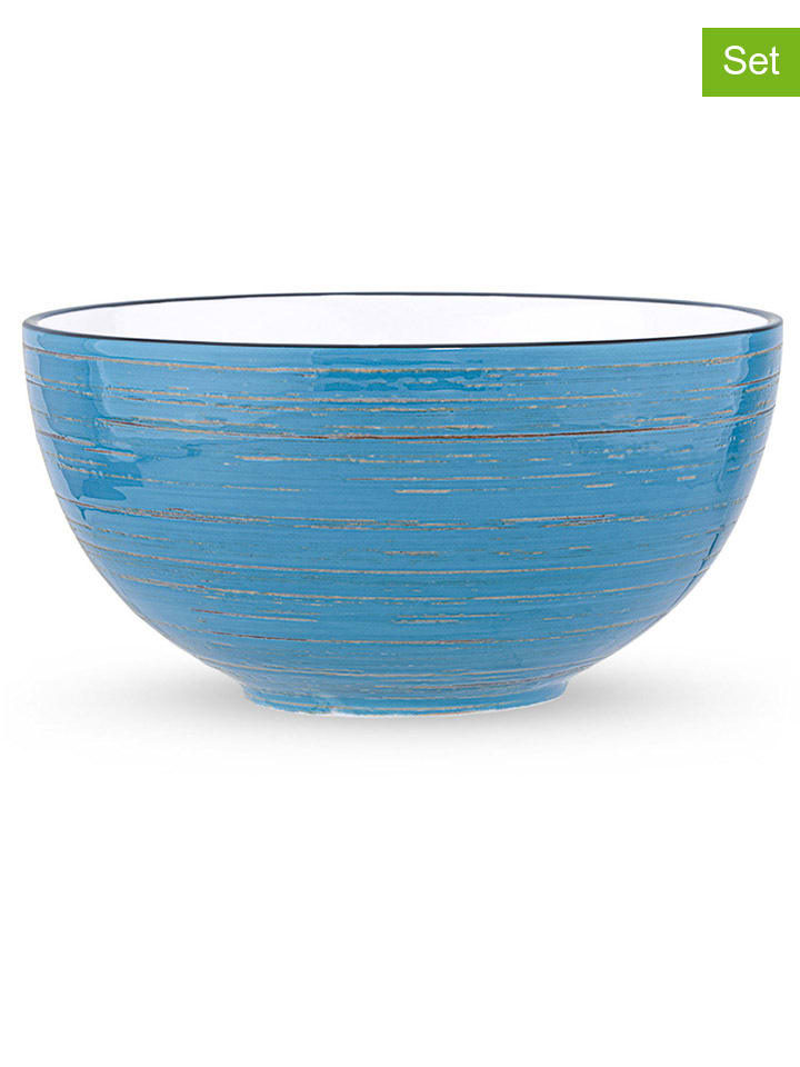 Wilmax 3er-Set: Schalen in Blau - Ø 14 cm günstig kaufen onesize