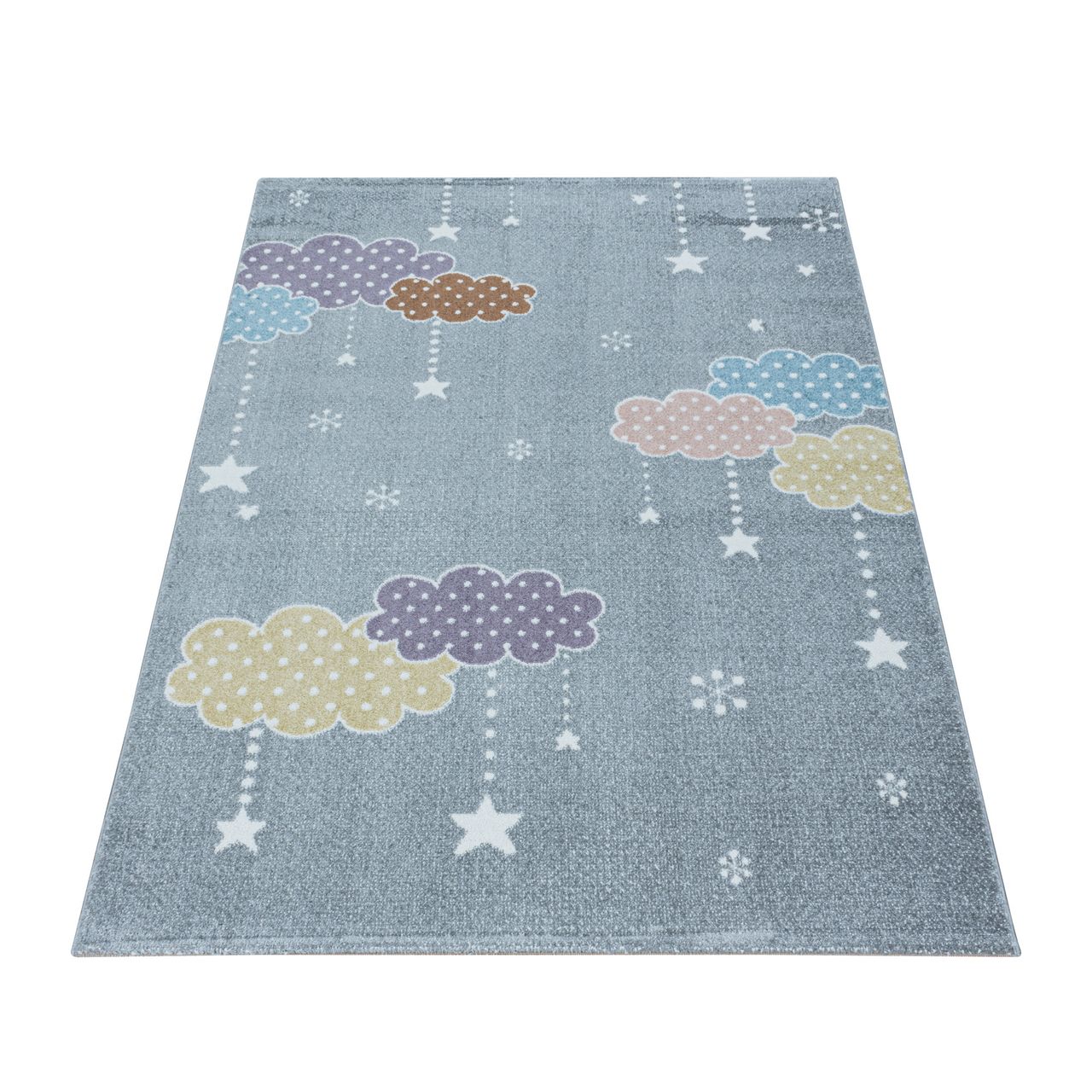 Ayyildiz Teppich, LUCKY 3611, GREY, 80 x 150 cm