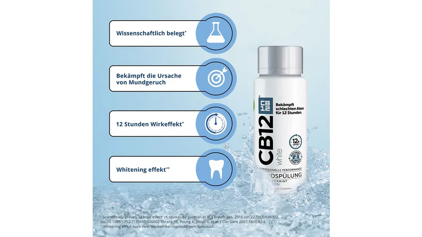 CB12 White Mundspülung 200 ml
