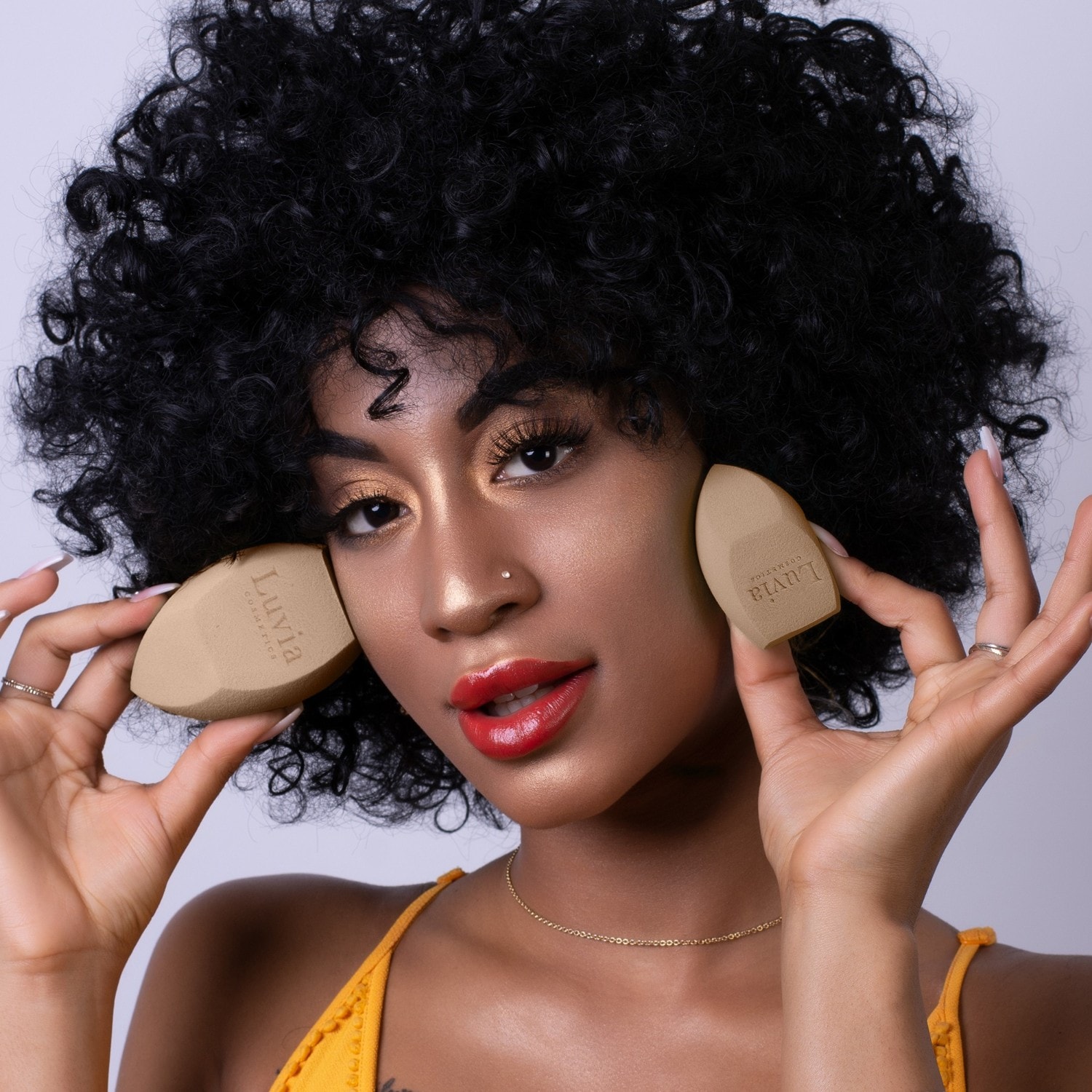 Luvia Diamond Makeup Set spužvi za šminkanje
