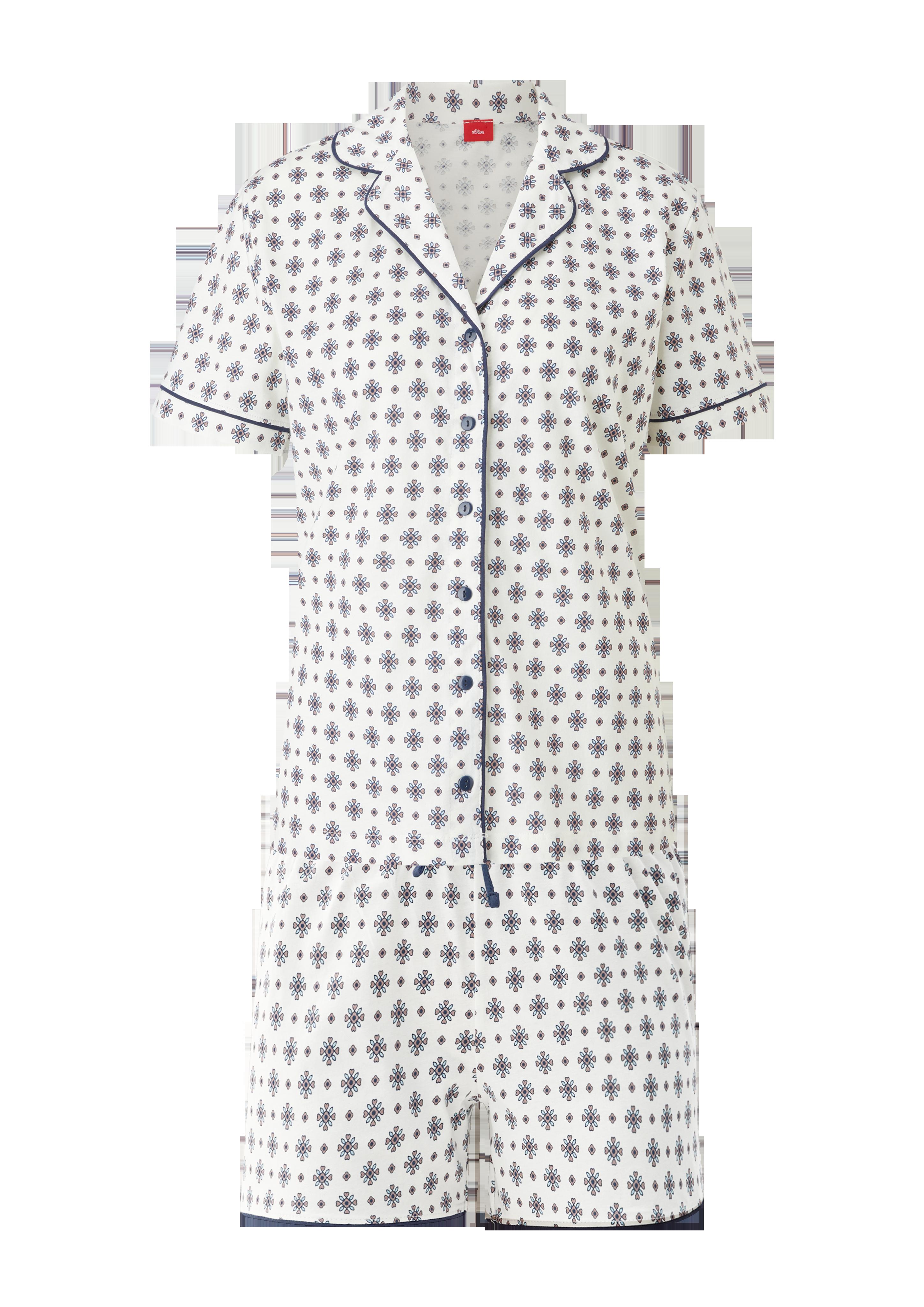 Kurzer Pyjama aus Jersey  6007461-8500