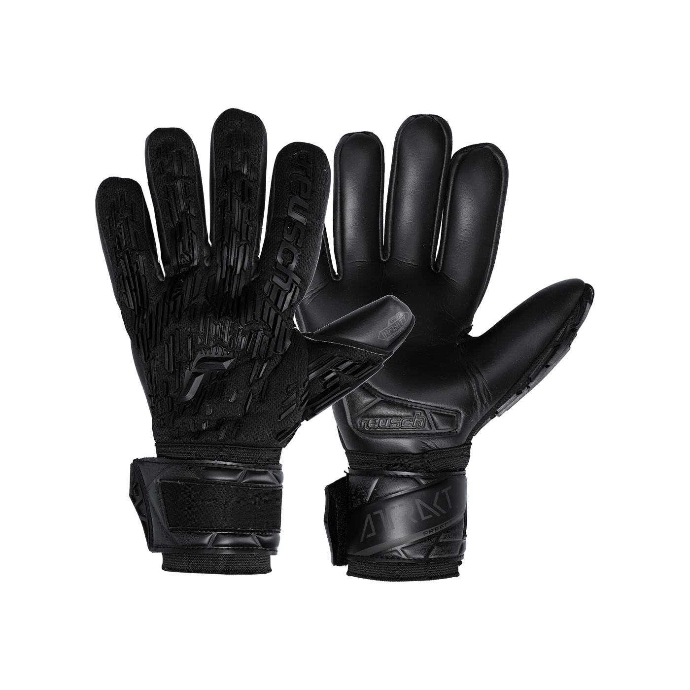 Reusch Attrakt Freegel Infinity NC TW-Handschuhe Schwarz F7700
