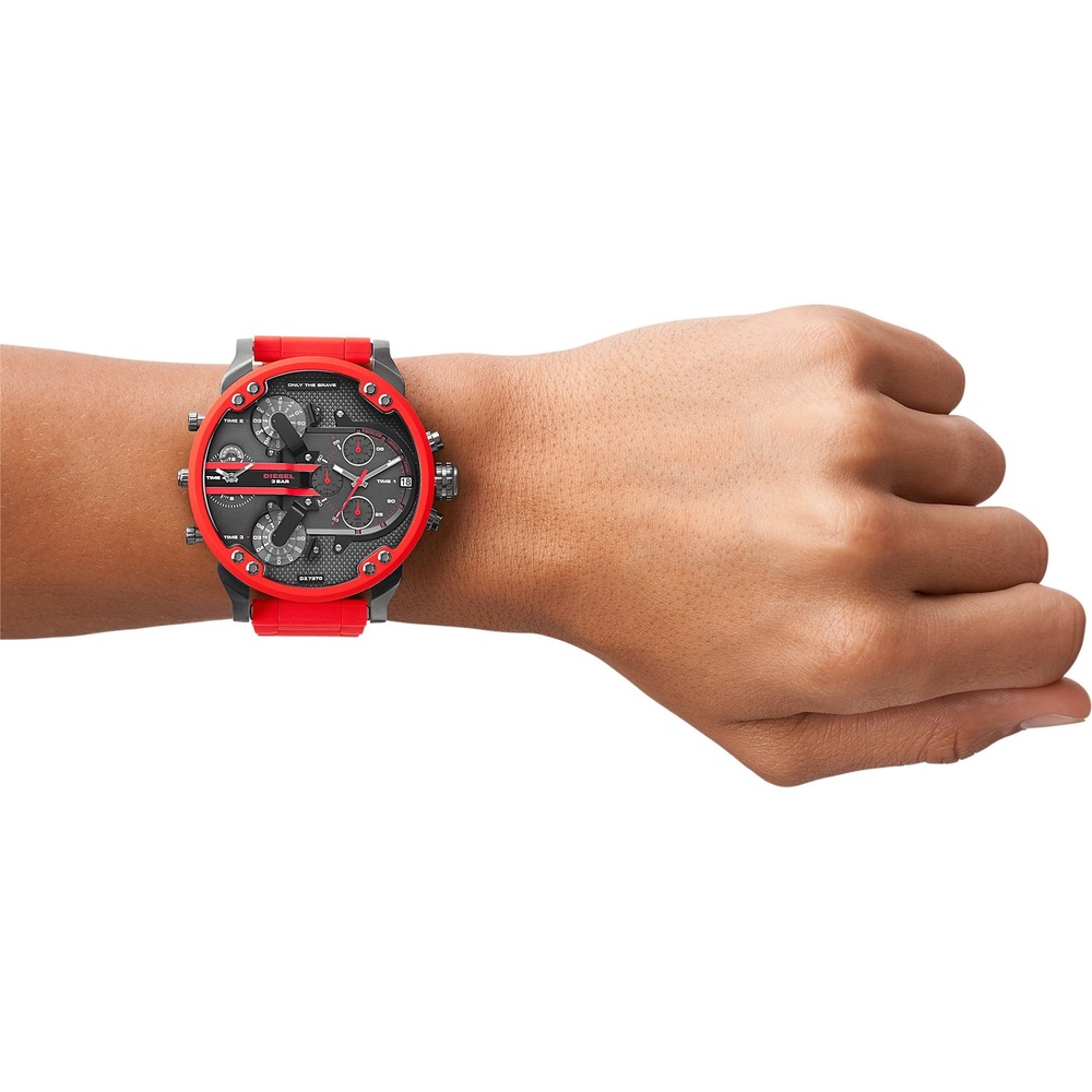 Diesel Montre pour hommes Acier inoxydable Montre