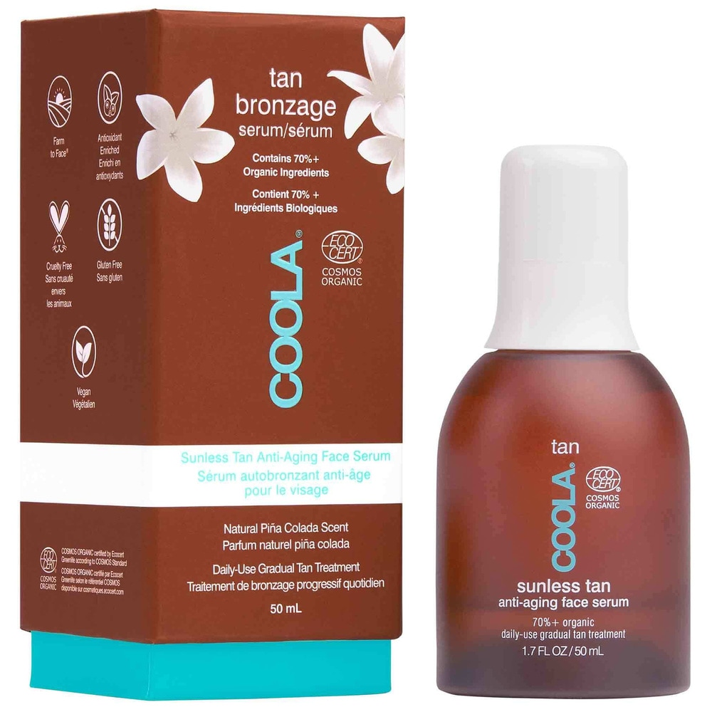 Coola Sunless Tan Anti-Aging Face Serum Créme solaire
