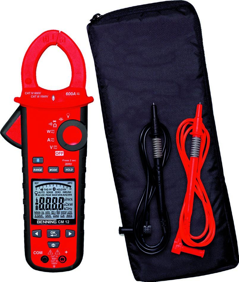 Benning 044680 CM 12 Stroomtang-Multimeter TRUE RMS