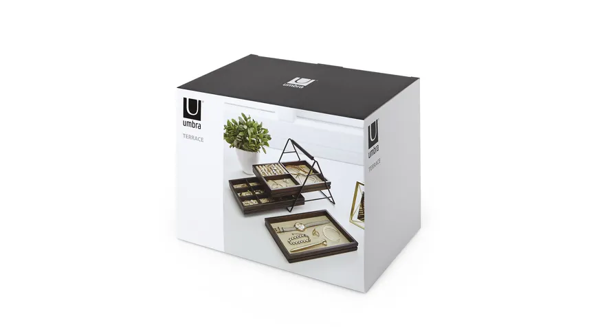 umbra Terrace Schmuckablage Walnuss