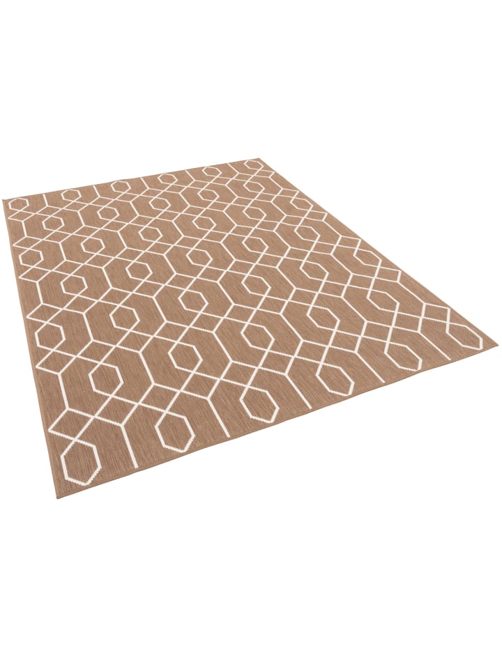 Pergamon In- und Outdoor Teppich Beidseitig Cape Cod Trend in Beige günstig kaufen