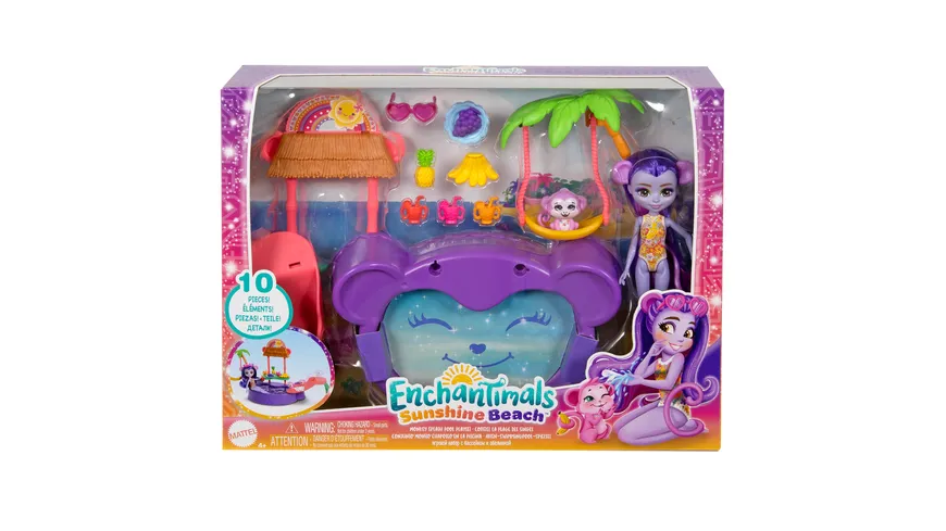 Enchantimals New Spring Monkey Pool