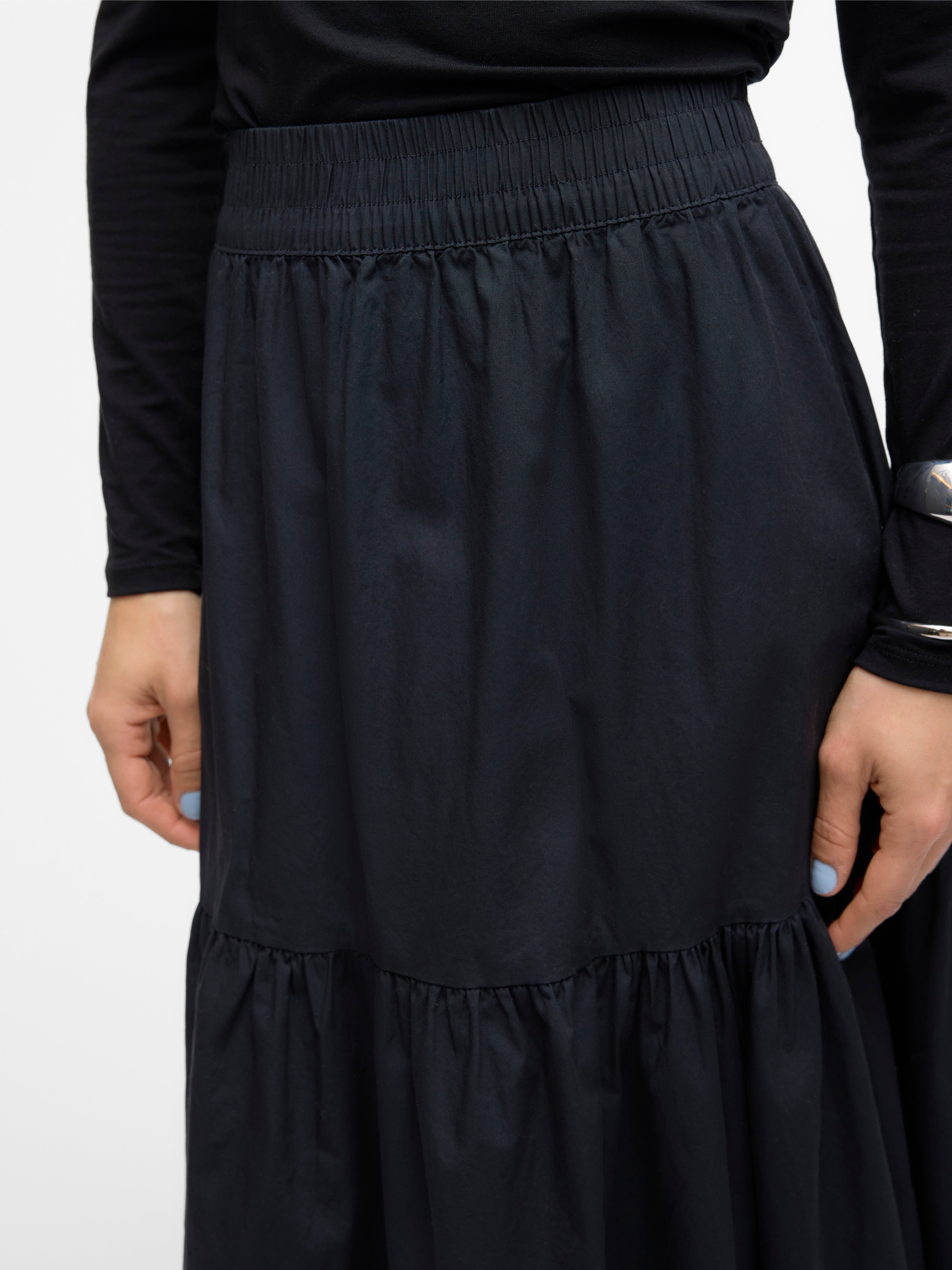 VMCHARLOTTE Hohe Taille Langer Rock