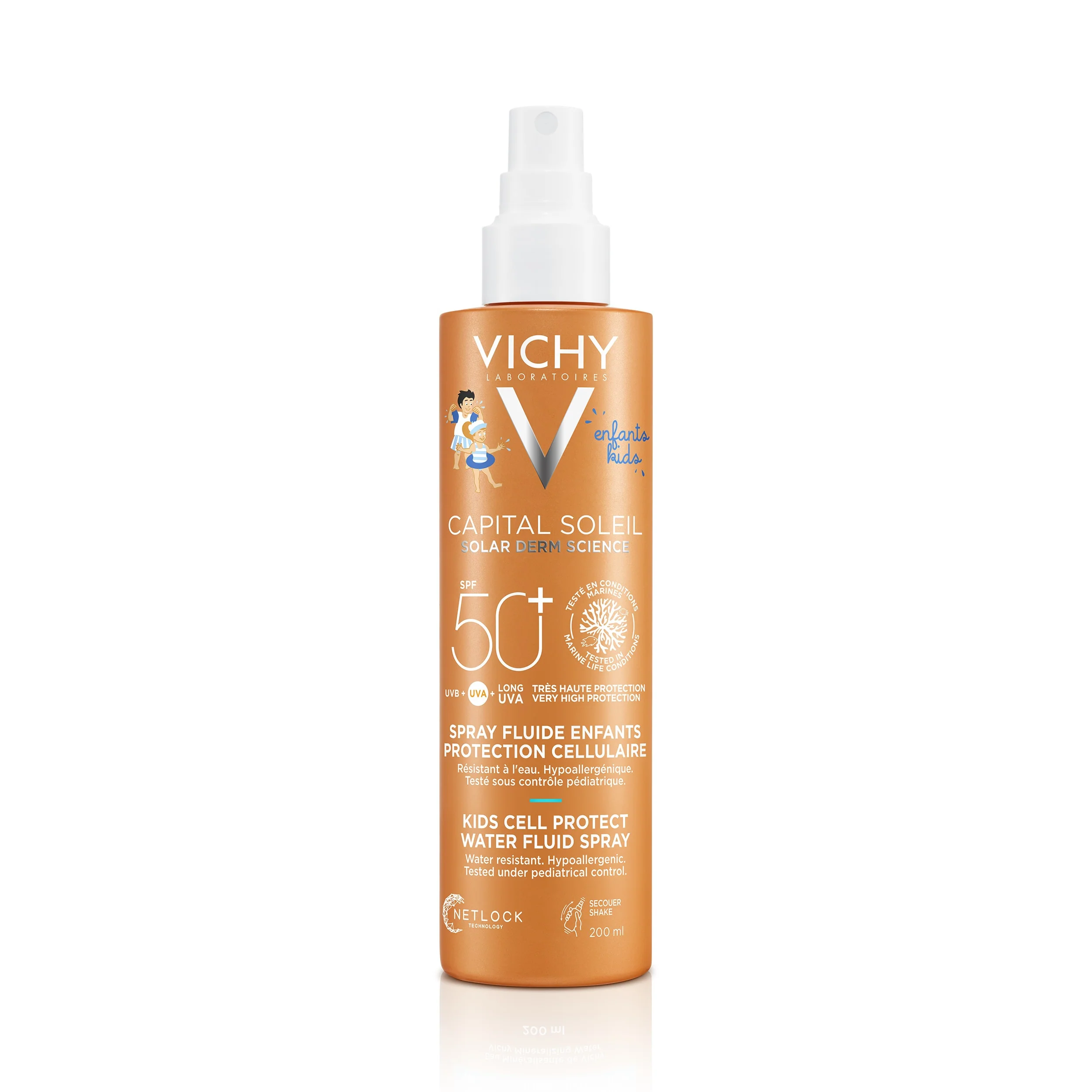 Capital Soleil Capital Soleil Cell Protect Spray Child SPF50+ - Visoko zaščitni sprej za telo pred soncem, Otroški izdelki