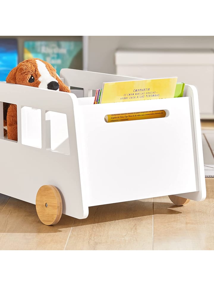 SoBuy Kinderregal in Weiß - (B)68 x (H)33 x (T)43cm günstig kaufen onesize