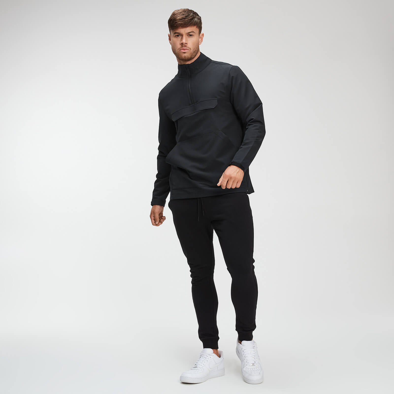 Anorak Essential pour hommes – Noir