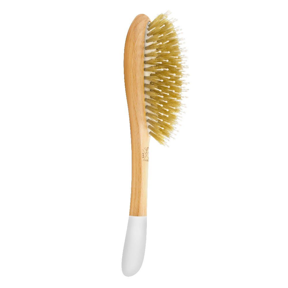 Bachca Brosse en bois démêlante et lissante Brosse à cheveux