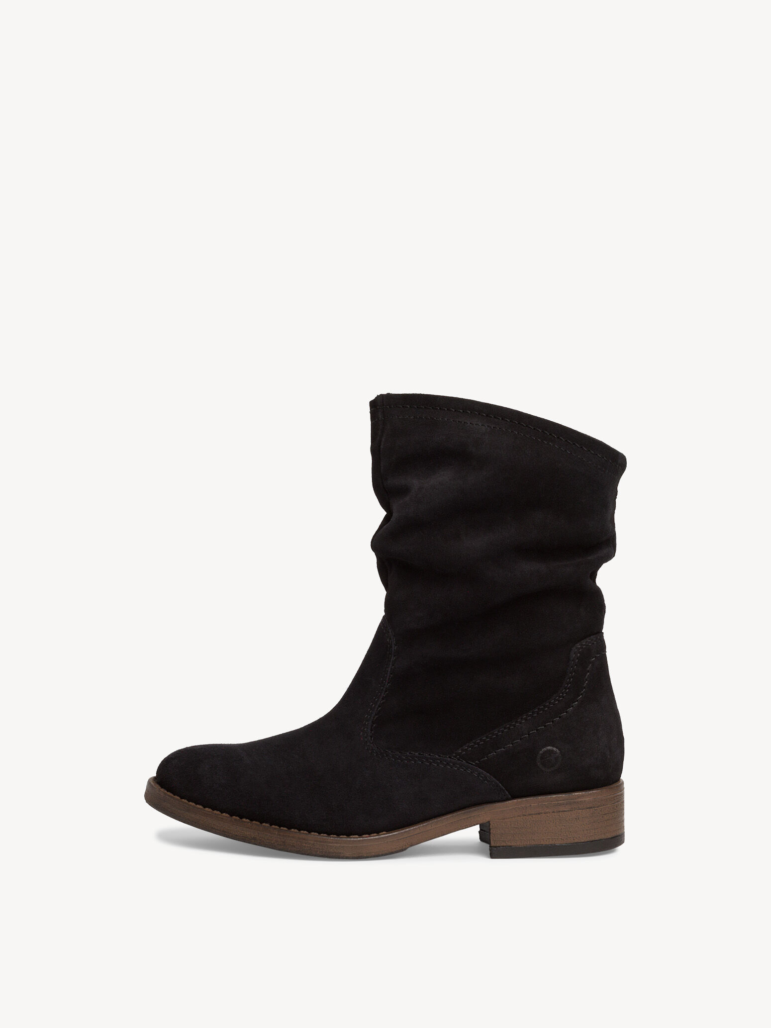 Bottes de cow-boy en cuir - noir
