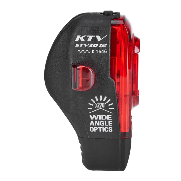 BELEUCHTUNGSSET HECTO PRO 65 + KTV STVZO, SCHWARZ Y13 - Fahrradbeleuchtung