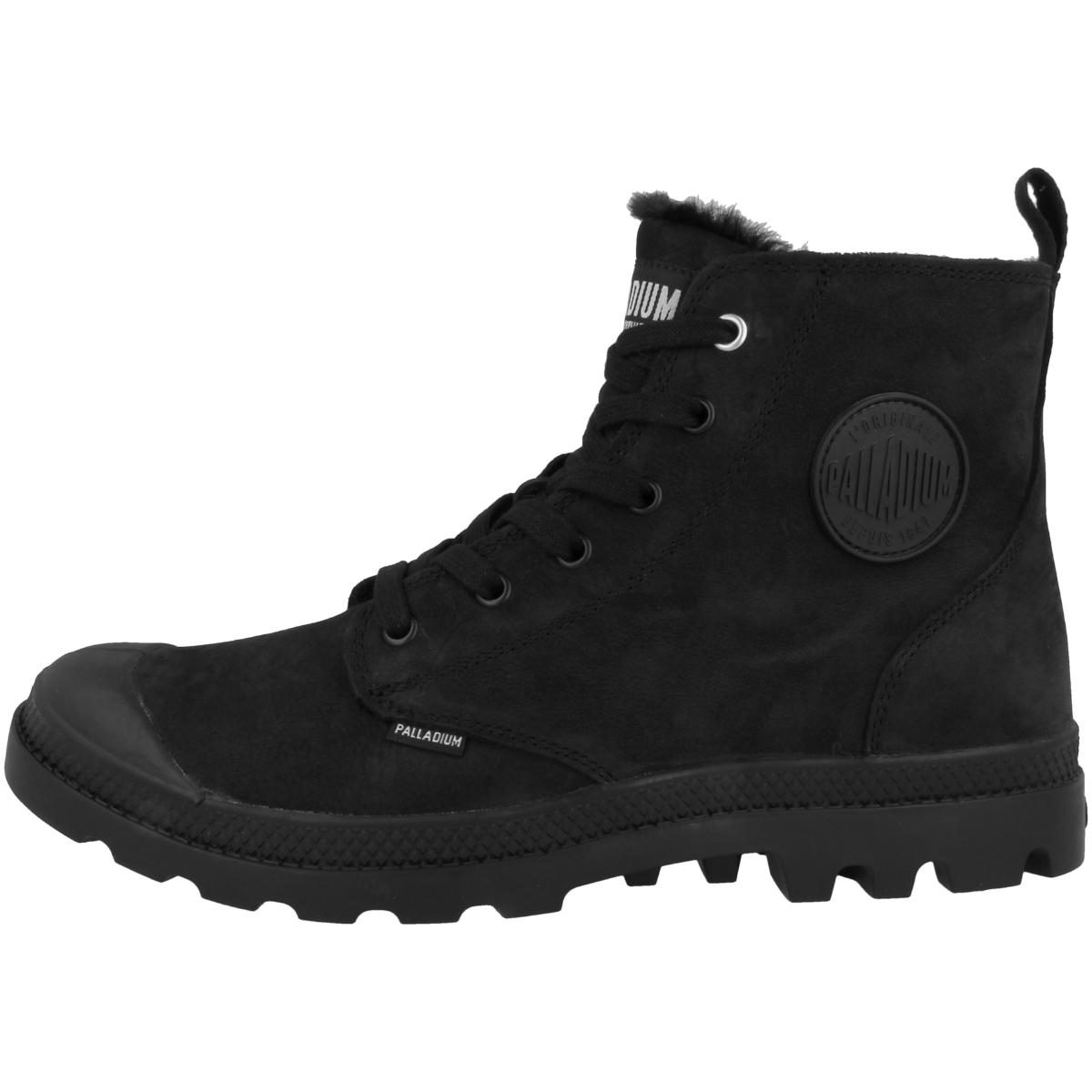 Palladium Pampa Hi Zip WL Schnürboots schwarz
