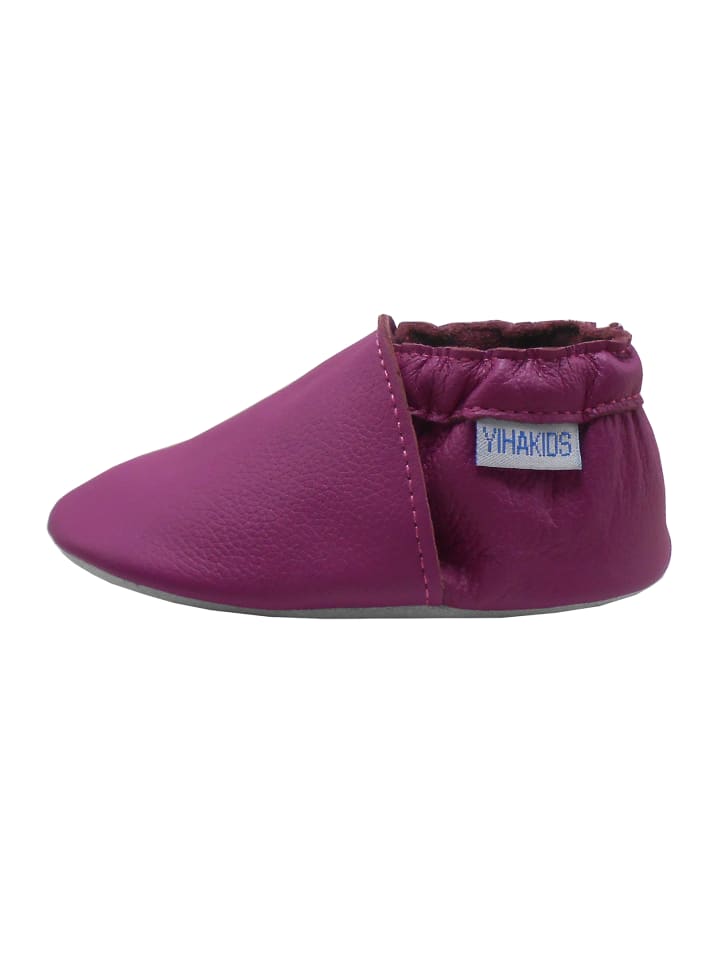 Yalion Baby Krabbelschuhe in Einfarbig Lila günstig kaufen 23/24