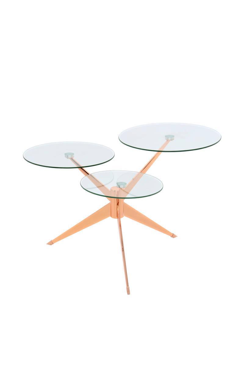 Kayoom Beistelltisch Triplet 110 Rosé