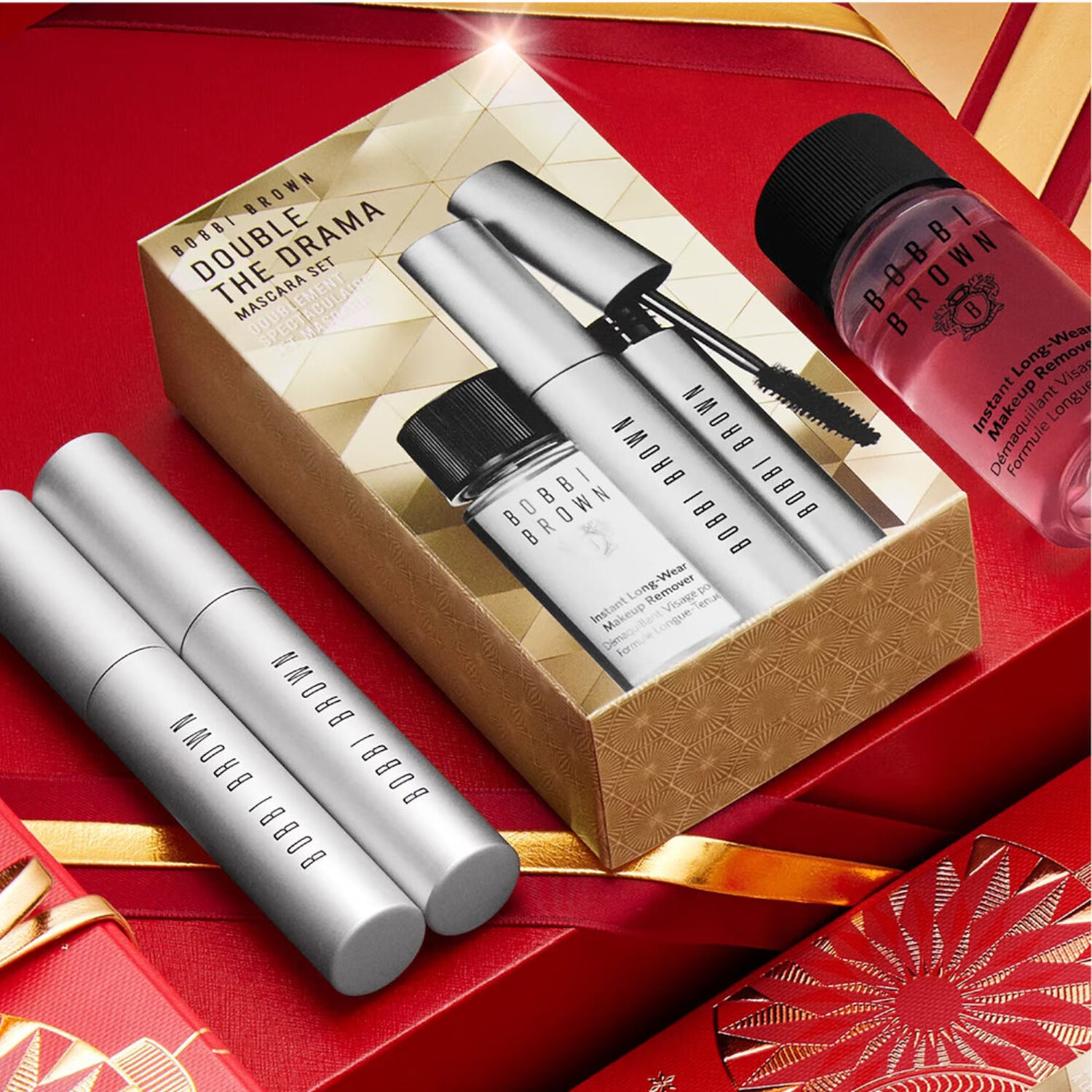 Bobbi Brown Double the Drama Coffret Mascara Smokey Eye + Mini Démaquillant