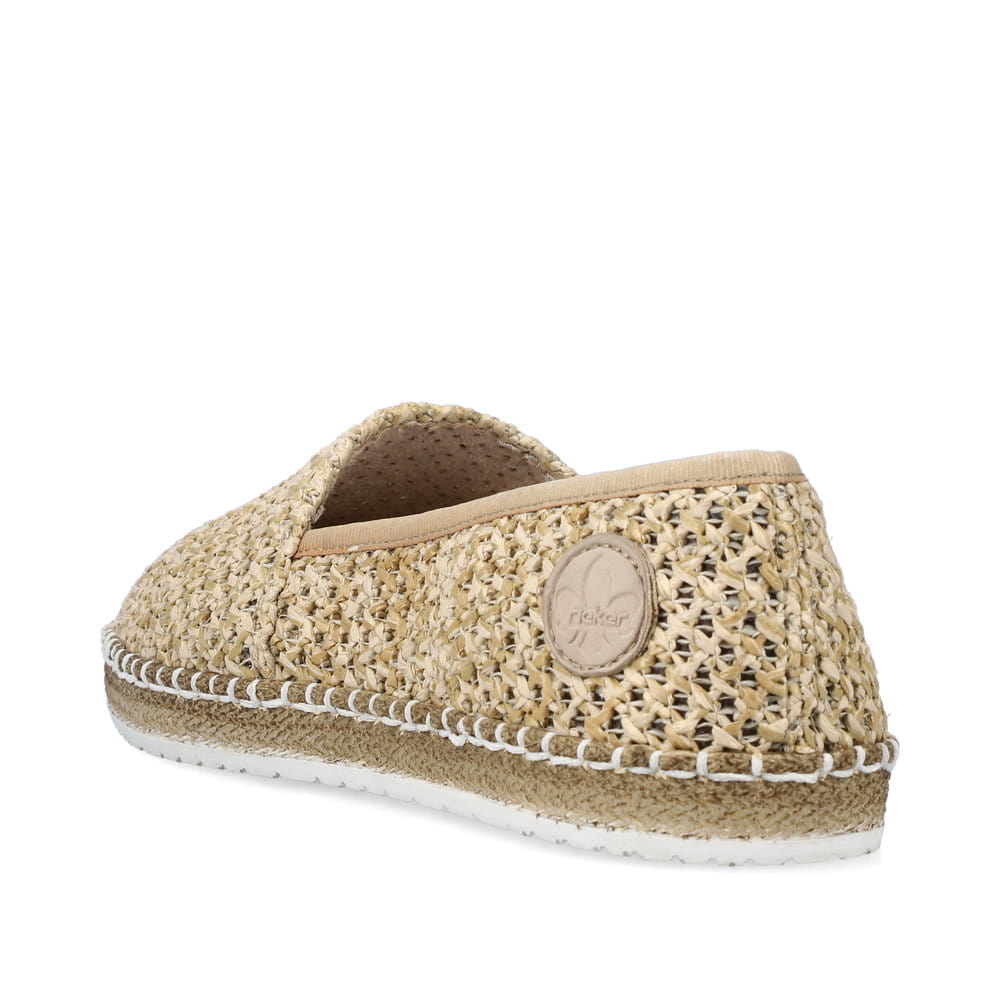 Rieker Damen Ballerinas sandbeige