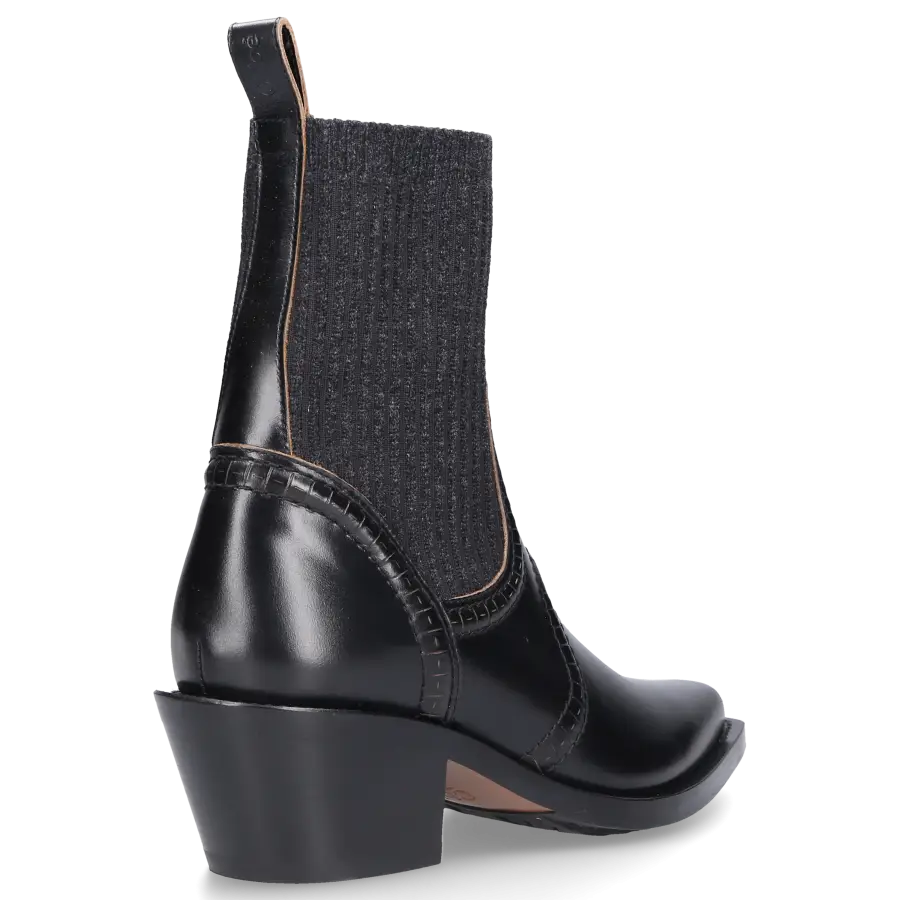 Chloé - Stiefeletten NELLIE Kalbsleder - schwarz