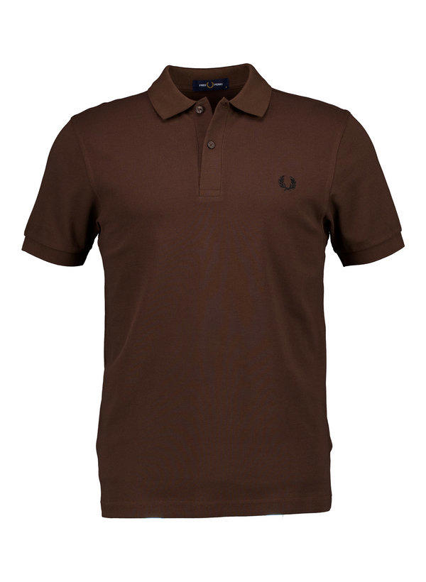 Fred Perry, Polo-Shirt, Baumwoll-Piqué, mokka