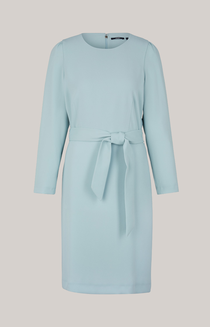 Crêpe-Kleid in Mint