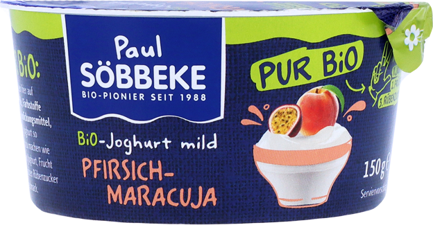 Söbbeke Bio Joghurt Pfirsich-Maracuja