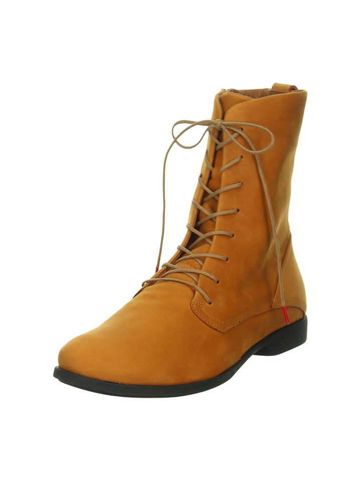 Think! Leder-Boots in Gelb günstig kaufen